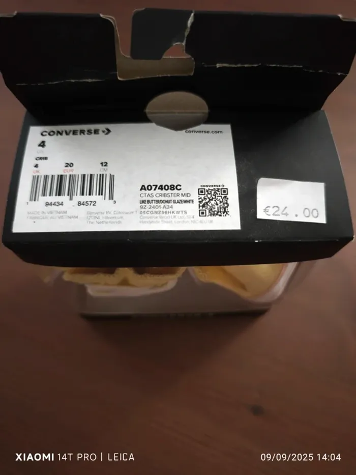 Converse jaune T20 - photo numéro 10