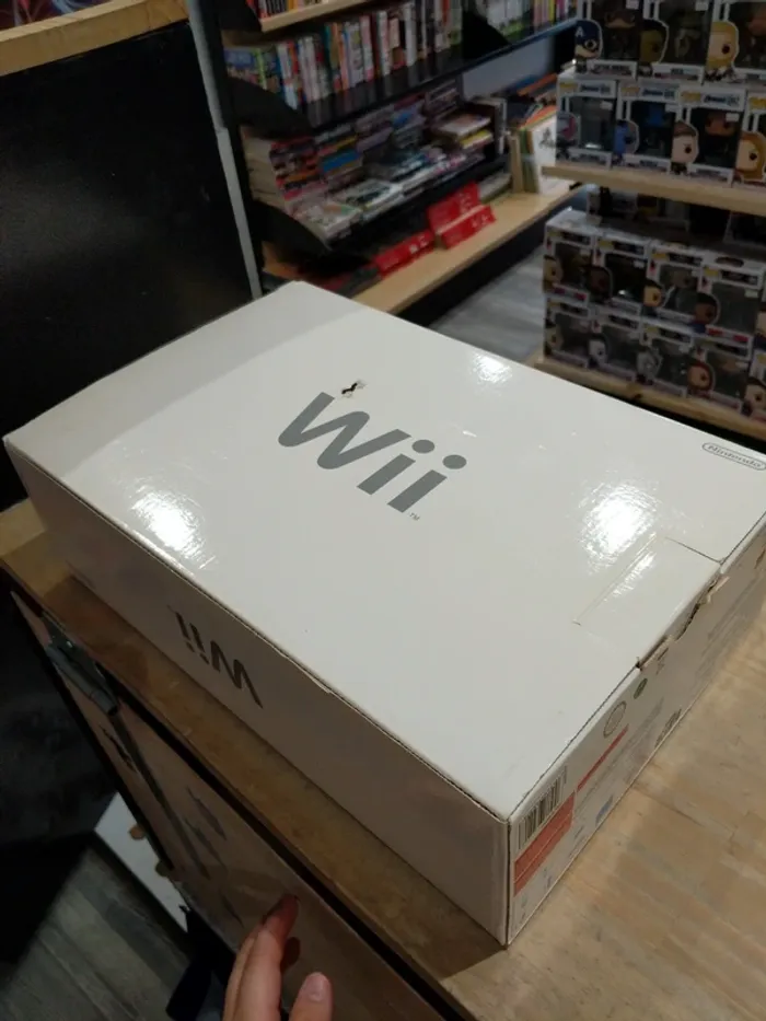 Nintendo Wii Blanche en boîte - photo numéro 5