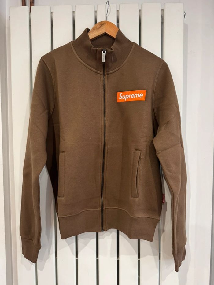 Pull / Sweat zippé Marron Supreme Taille L