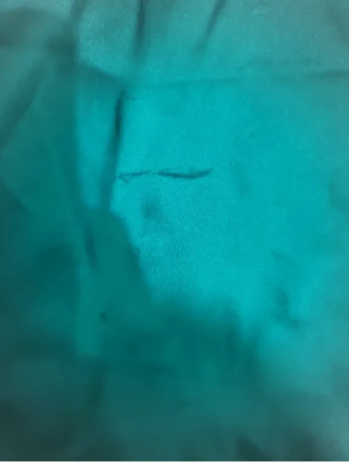 Robe de soirée  turquoise  Carlos  Miele taille  36 - photo numéro 7