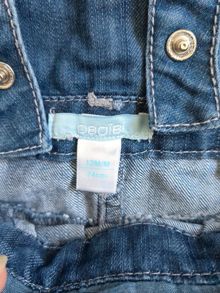Robe salopette en jean Obaïbi - photo numéro 5