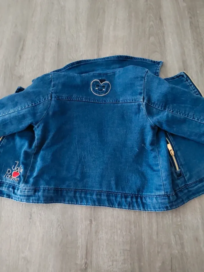 Veste en jean fille - photo numéro 4