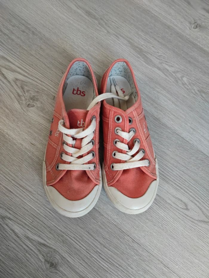 Baskets TBS corail - photo numéro 6