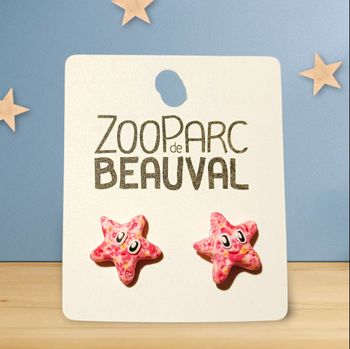 Boucles d'oreilles étoile de mer