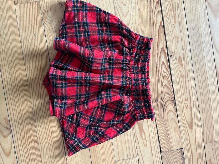 Jupe-short écossaise Cyrillus 8 ans - photo numéro 2