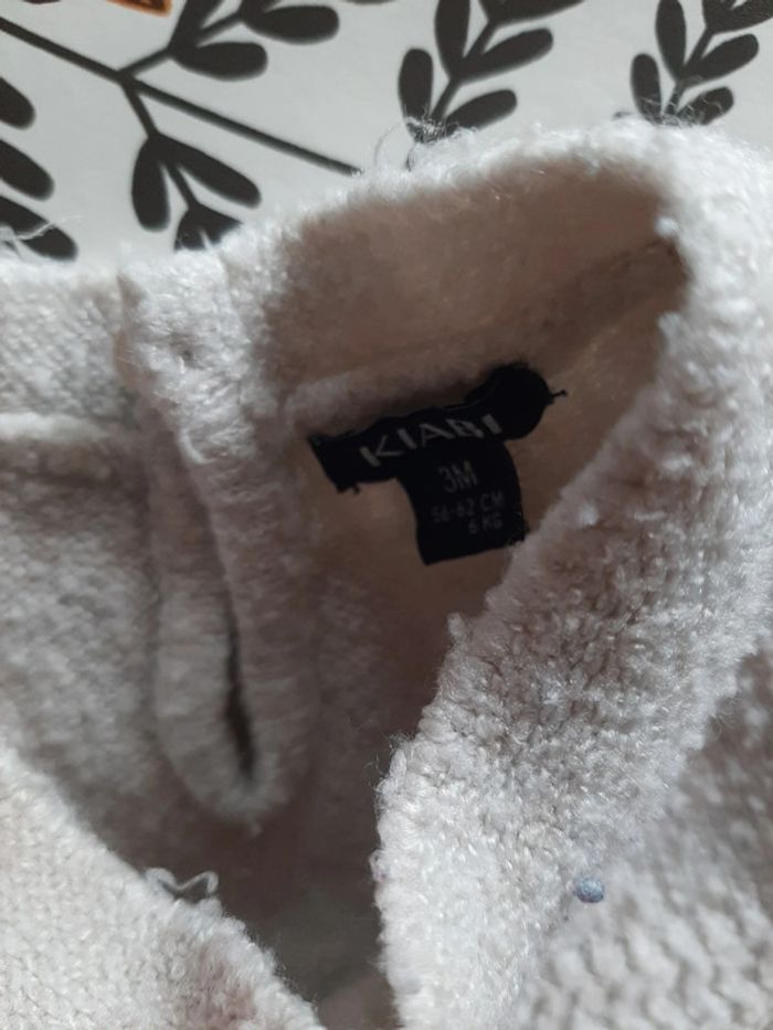 Lot de 3 robes en laine 3 mois - photo numéro 6