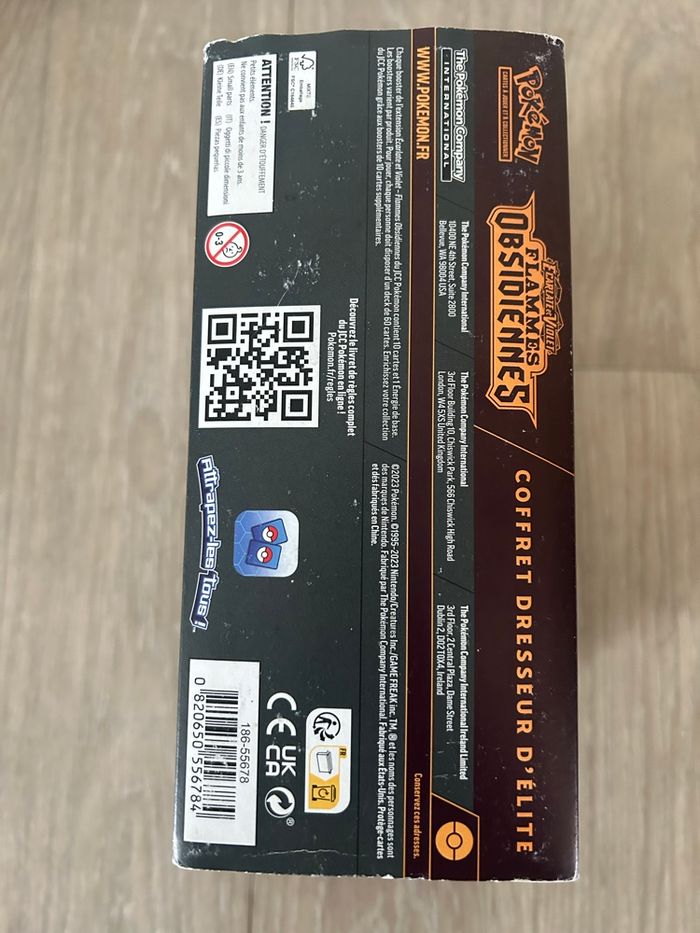 ETB Pokémon Flammes Obsidiennes Salamèche (vide) - photo numéro 4