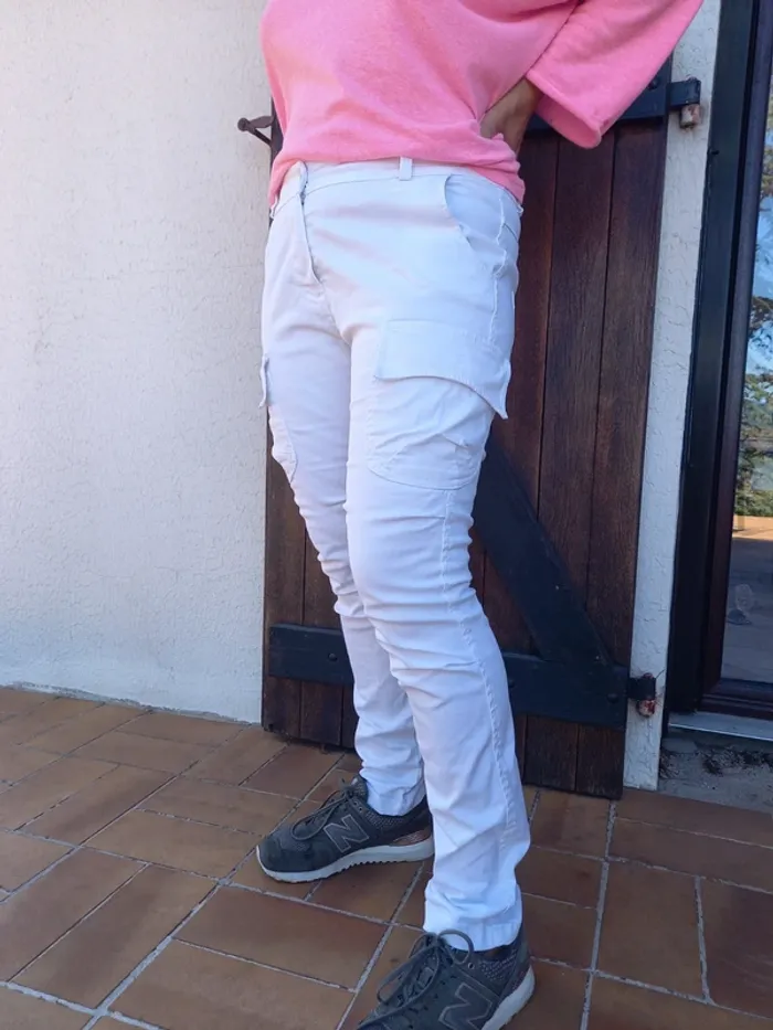 Pantalon blanc - photo numéro 2