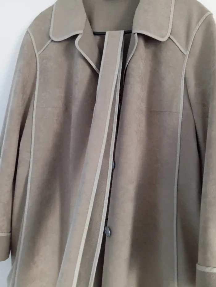 Veste longue pardessus vintage Weinberg Paris - photo numéro 7