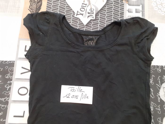 T shirt 12 ans fille - photo numéro 2