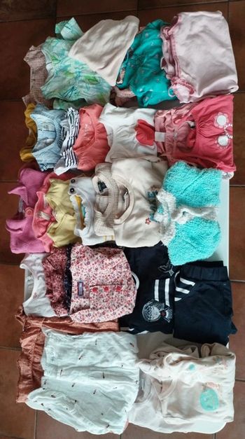 Lot de 6 mois bébé fille