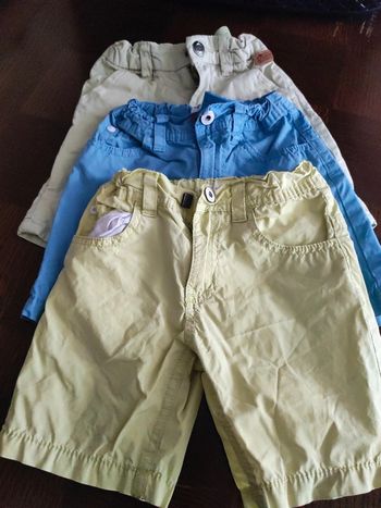 Lot de 3 shorts