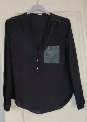 Chemise noire Pinkie