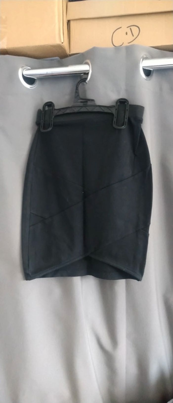 Jupe courte moulante noire pimkie femme xs pimkie