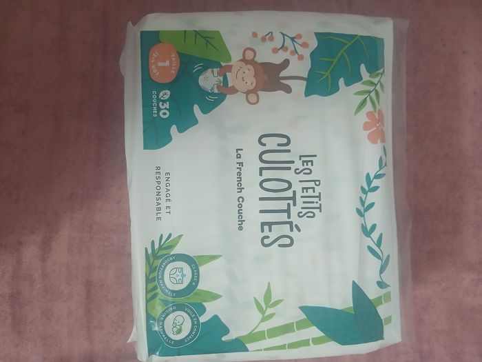 Paquet de couche les petits culottés taille 1