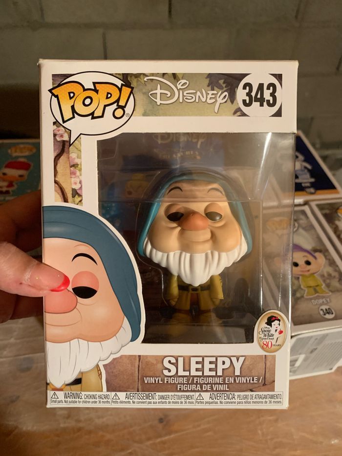 Lot blanche neige Funko pop disney - photo numéro 4