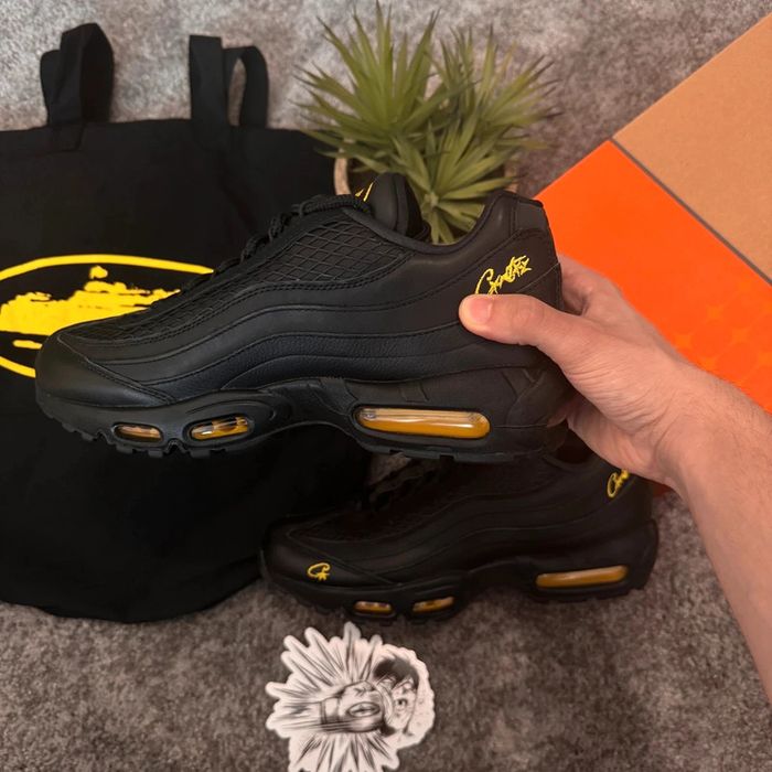 Nike Air Max 95 Corteiz Honey Black - photo numéro 2