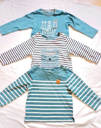 Tee shirt manches longues 24 mois