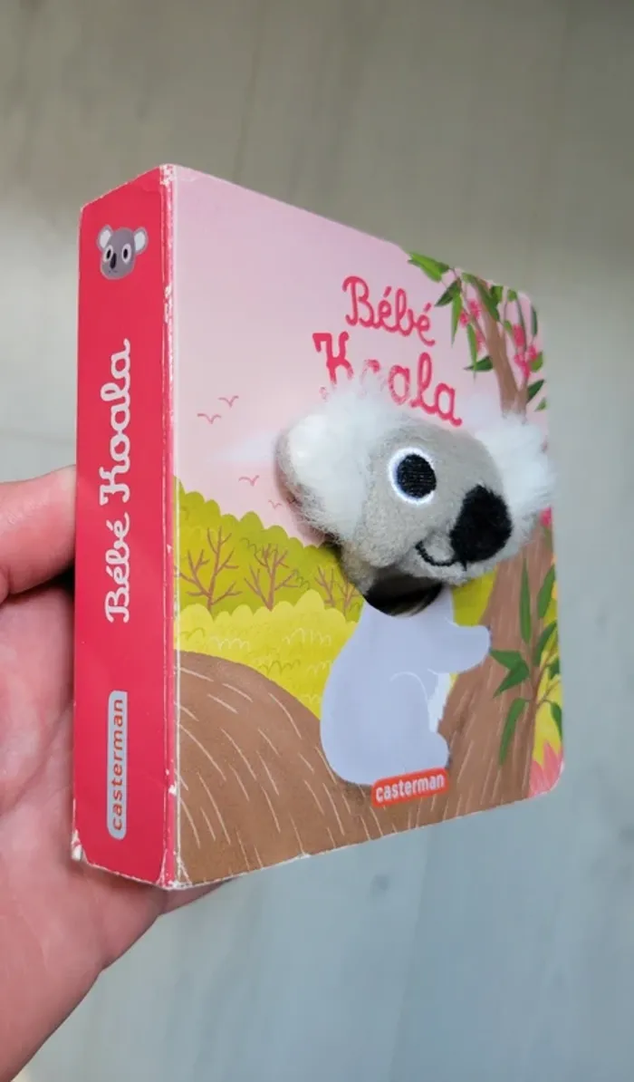 Livre marionnette bébé koala - photo numéro 3