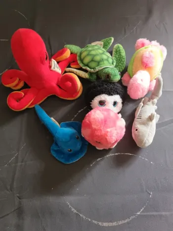 Lot petites peluches