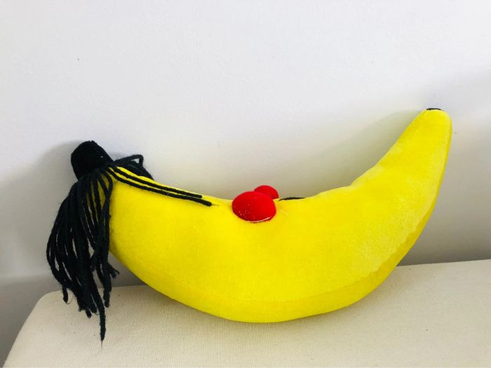 Peluche banane fruit rastaman neuve - photo numéro 4
