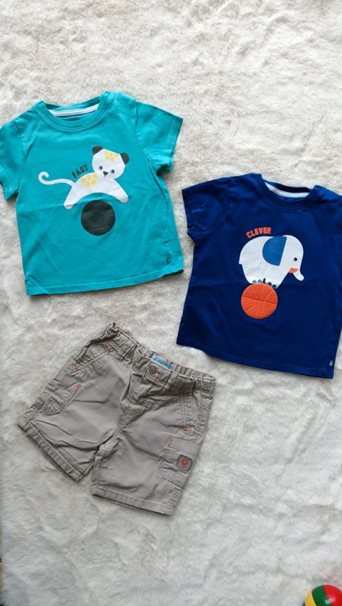 Ensemble tee-shirt short