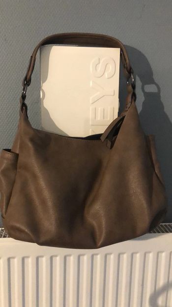Sac à main taupe