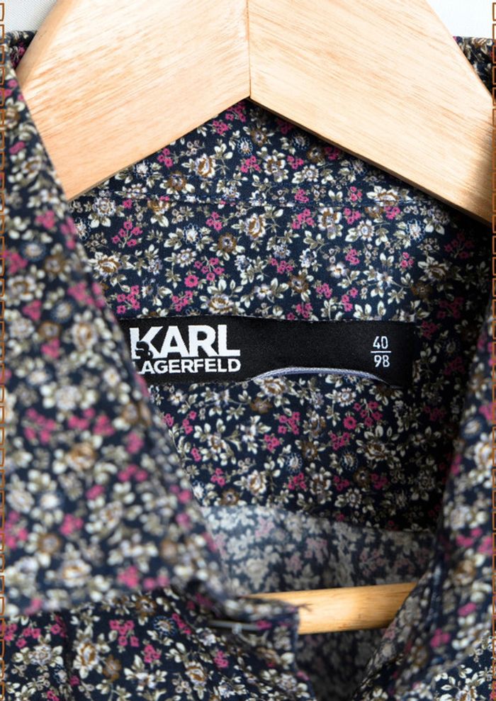Chemise Karl Lagerfeld à imprimé floral – Taille 40 - photo numéro 5