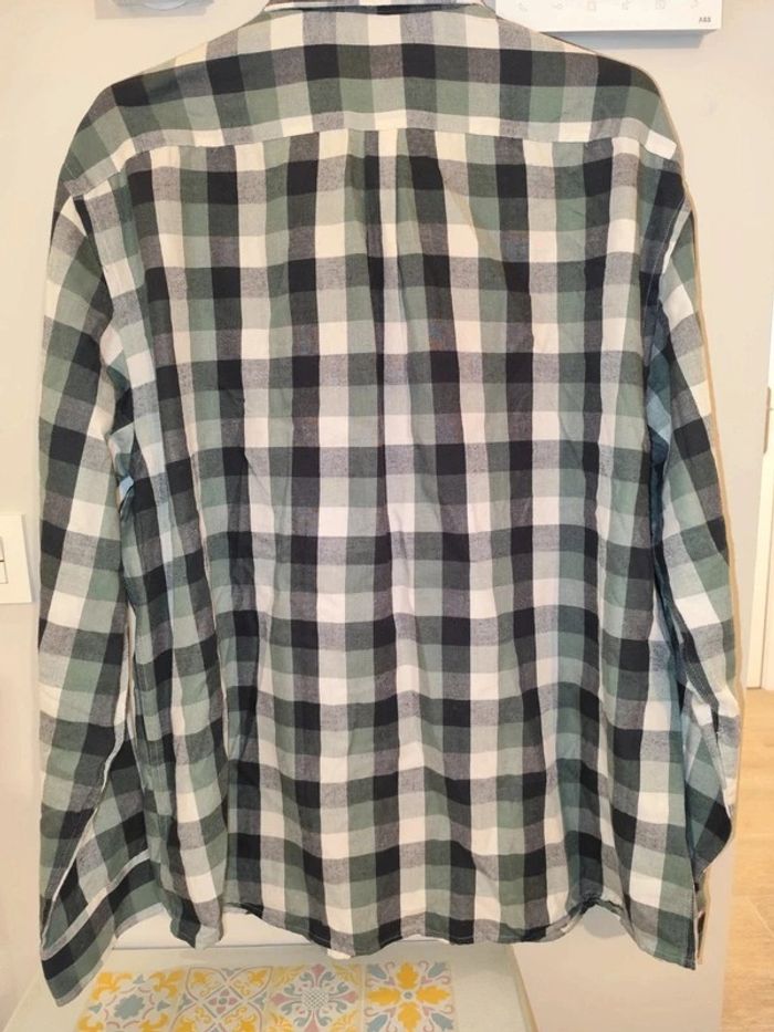 Camisa cuadros hombre talla XXXL. Chemise à carreaux pour homme taille XXXL. - photo numéro 2