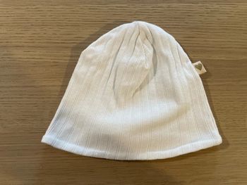 Bonnet bébé blanc naissance