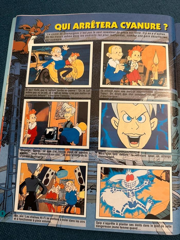 Album livre Panini complet stickers autocollants Spirou - photo numéro 4