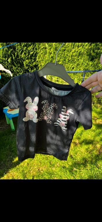 TEE shirt 3 lapins