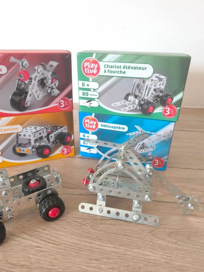 Lot jeux mecano - photo numéro 3