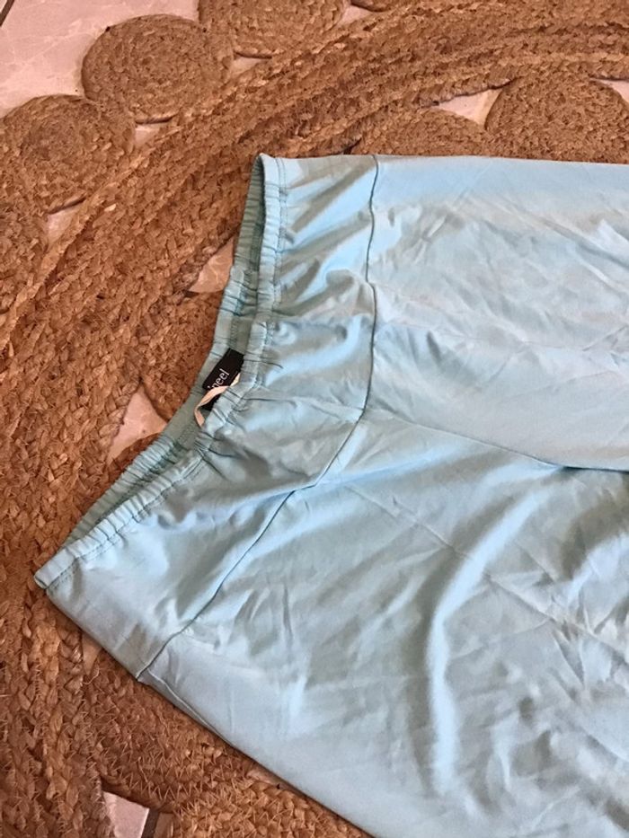 Pantacourt bleu ciel taille 42 marque Q’Neel - photo numéro 5