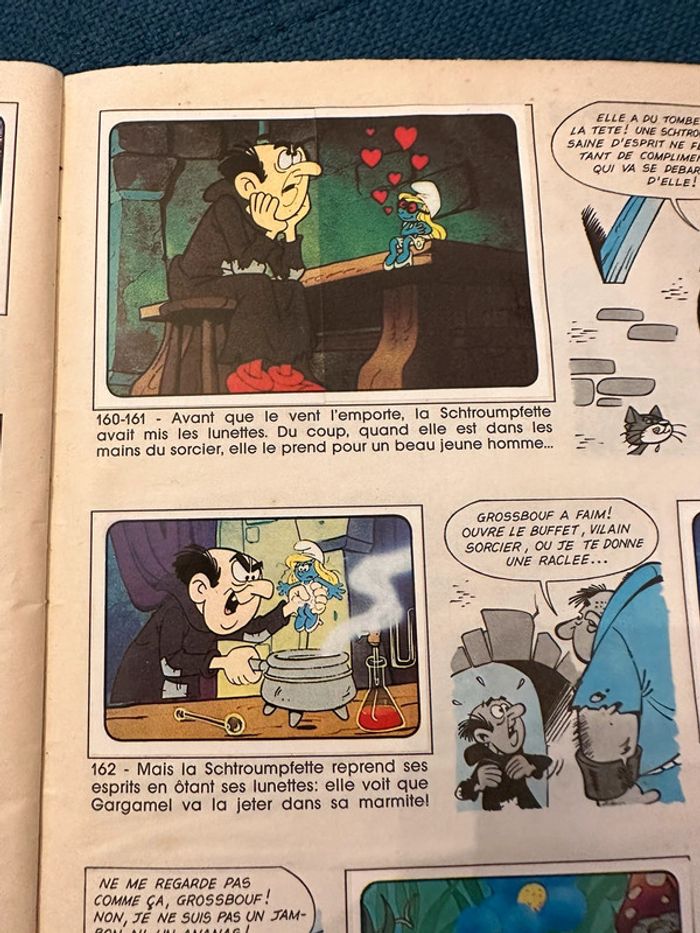 Album Panini complet Les Schtroumpfs Peyo stickers autocollants ancien vintage - photo numéro 10