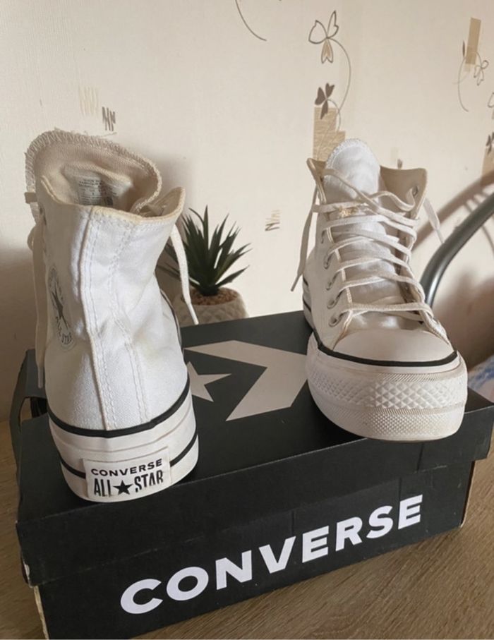 Converse a plate-forme - photo numéro 3