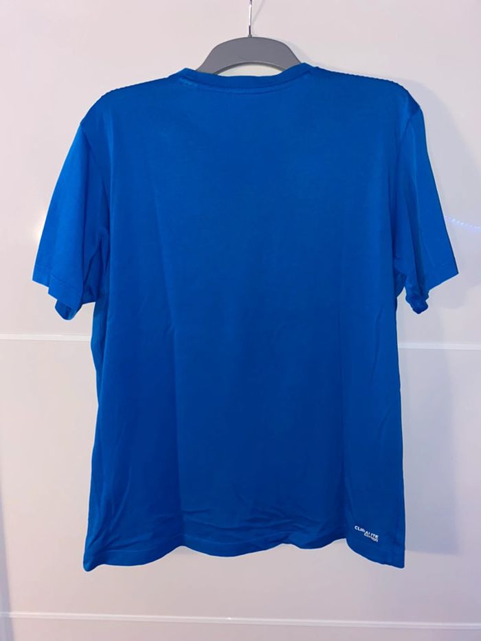 T-shirt à manches courtes bleu Adidas - photo numéro 3