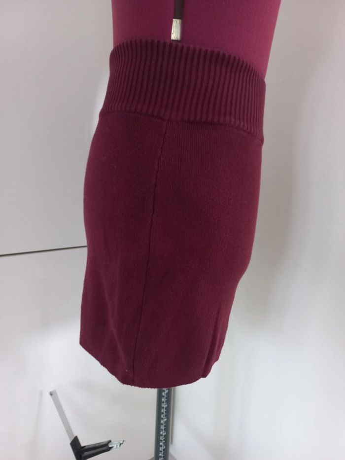 jupe courte bordeaux 38 - photo numéro 4
