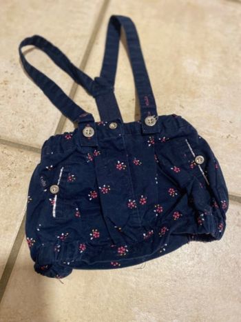 Shorts à bretelles