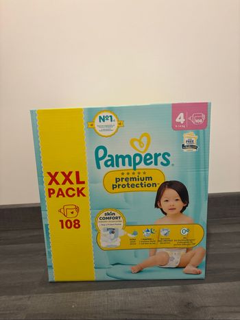 Couches Pampers prenium protection