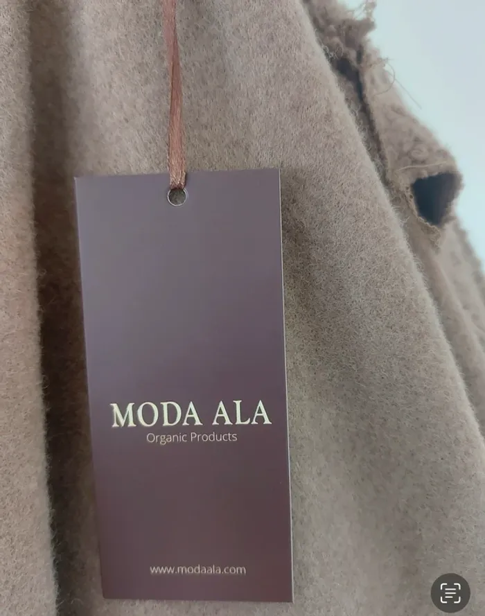 Manteau oversize coton taupe neuf - photo numéro 7