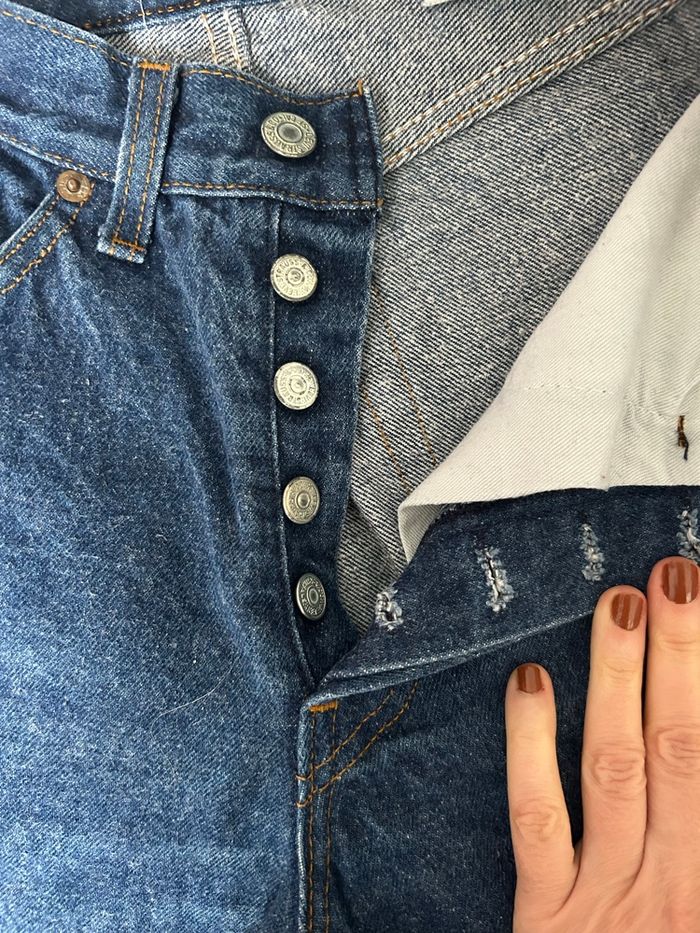 Jean  501 vintage taille 34 - photo numéro 7