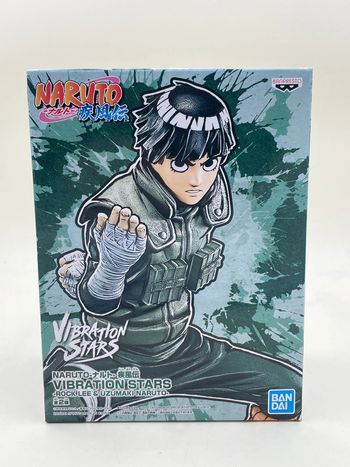 Figurine Naruto Vibration Stars Rock Lee Banpresto Bandai neuf