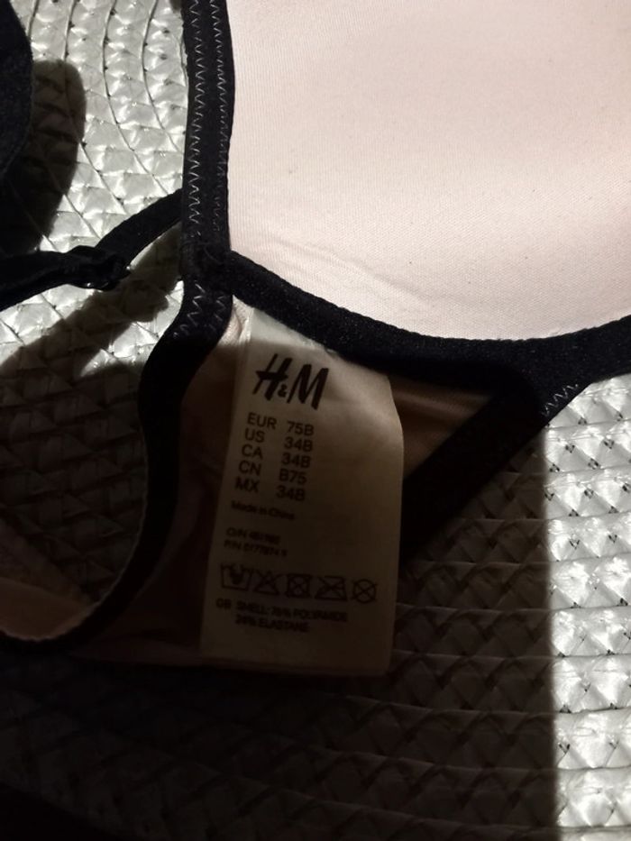 🥰 Soutien gorge H&M taille 75b - photo numéro 3