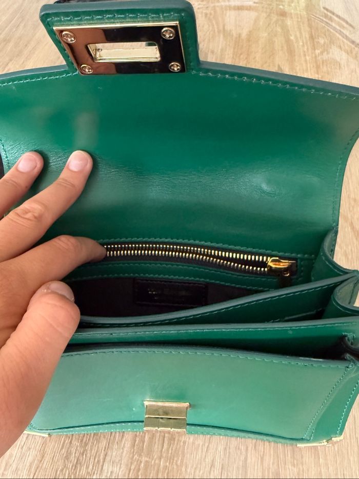 Sac Emily cuir The Kooples vert - photo numéro 7