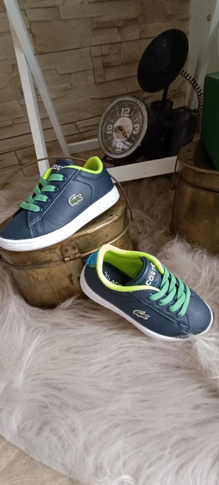 basket cuir lacoste 22