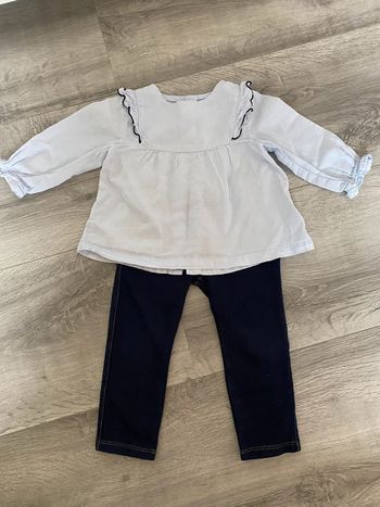 Ensemble jean blouse