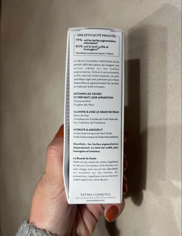 Patyka - Sérum correcteur anti-taches neuf - photo numéro 2