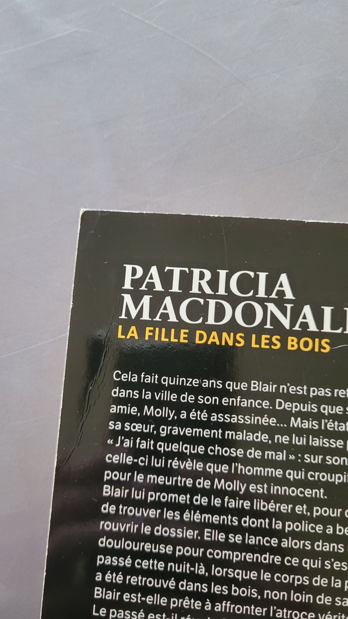 La fille dans les bois Patricia Macdonald - photo numéro 4