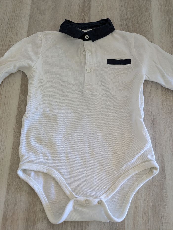 Body polo manches longues 18m - photo numéro 1